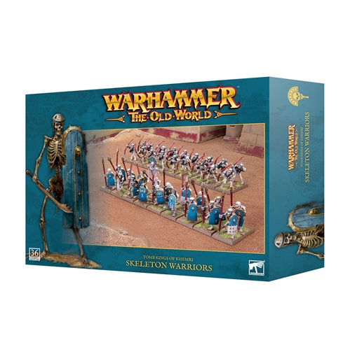 WARHAMMER: THE OLD WORLD TOMB KINGS OF KHEMRI: SKELETON WARRIORS