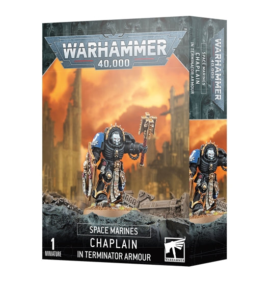 WARHAMMER 40,000 SPACE MARINES: CHAPLAIN IN TERMINATOR ARM